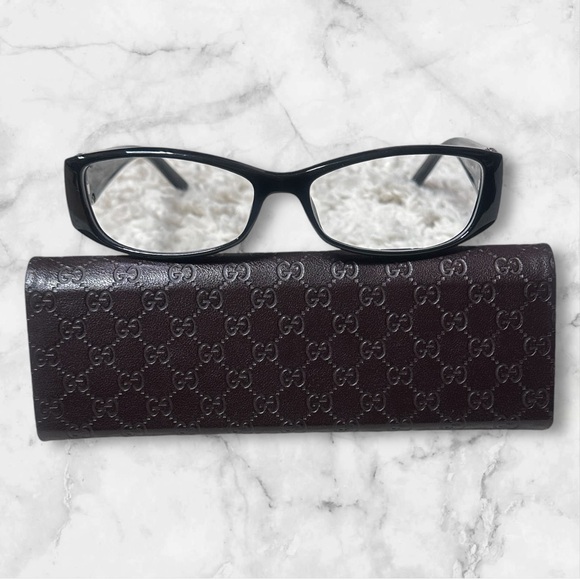 NWOT GUCCI 3186 Designer Eyeglass Frames w/ Box - Picture 3 of 6